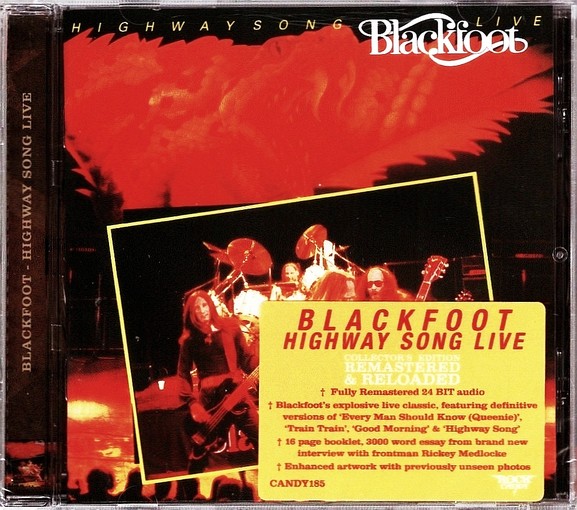 Blackfoot - Highway Song Live [Rock Candy remaster] front